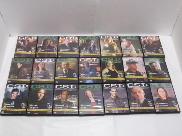015 CSI: DVDコレクション 79本セット【ジャンク】