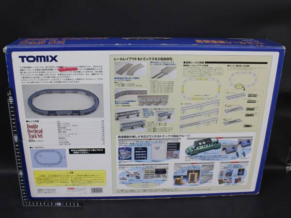 処分】 TOMIX Nゲージ 高架複線レールセット レールセットを使った発展