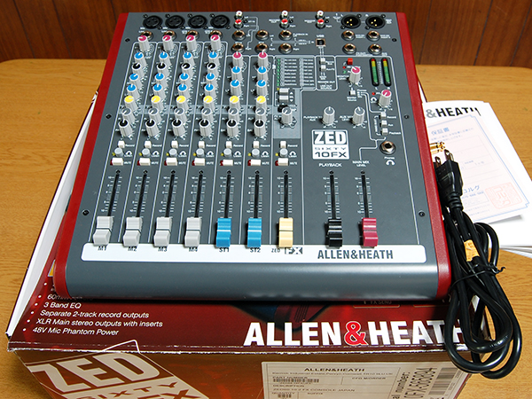 ALLEN&HEATH ZED60-10FX 中古 ALLEN&HEATH ZED10FX ミキサー