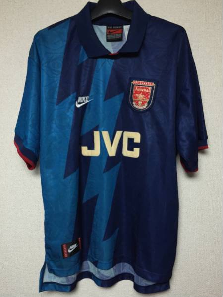 アーセナル アウェイ ユニフォーム NIKE - 95⁄96 95-96 Arsenal 95