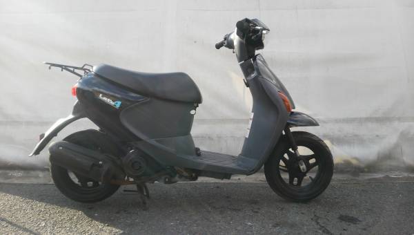 レッツ4 SUZUKI バスケット セル始動 リアボックス付き 福岡市南 