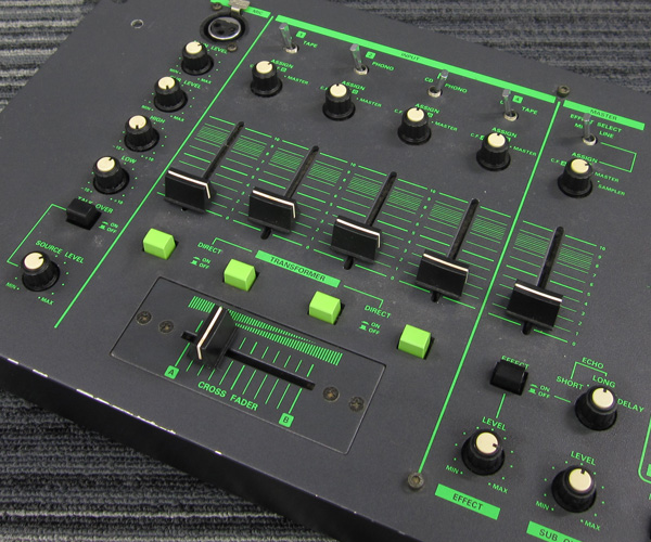 X7461△audio-technica AT-MX200 DJミキサー△オーディオテクニ