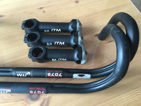 中古 itm millennium ハンドル ステム セット ポジション確認に