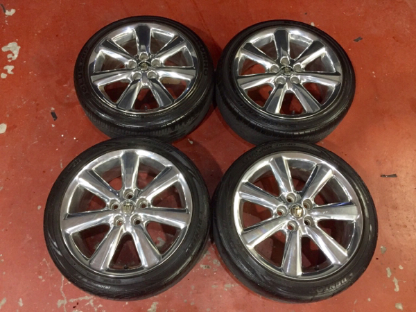 18アスリート特別仕様車☆純正18インチメッキAW4本Set225/45R18