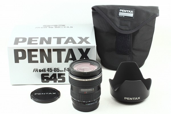 極上◆ペンタックス smc PENTAX-FA 645 45-85mm F4.5◆元箱/2499