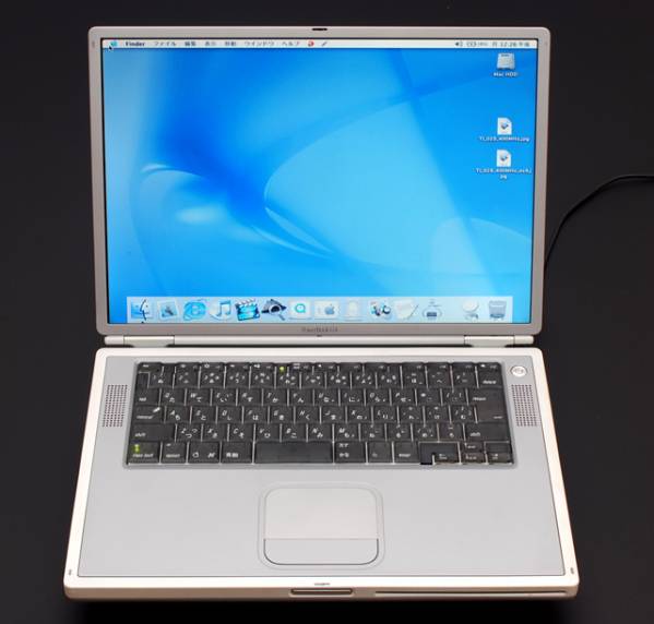 動作OK OS9単独可 PowerBook G4 Titanium M8859J/A チタン最終 1GHz
