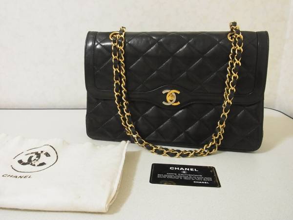 シャネル ヴィンテージ☆パリ限定 マトラッセ ショルダーバッグ