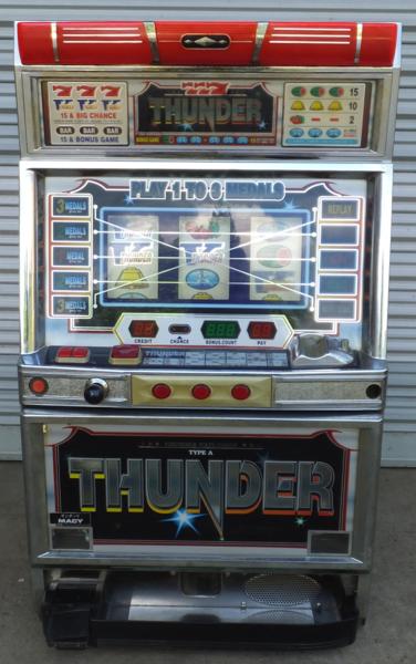 MACY THUNDER V パチスロ実機 MACY THUNDER V（中古品） パチスロ 実機 サンダーV 【公式通販】