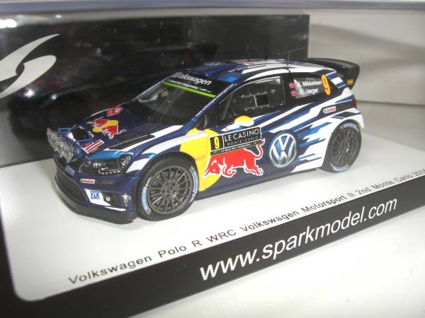 SparkModel 1/43 2016 VWポロR WRC ライトポッド仕様