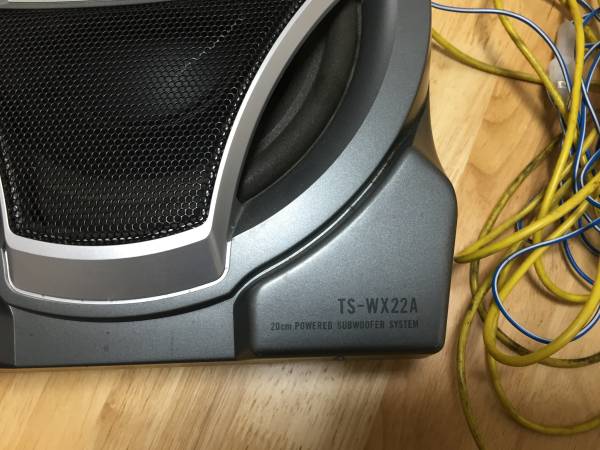 carrozzeria TS-WX22A ウーファー 150W カロッツェリア RCAin