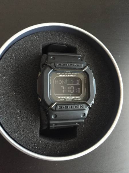 G-SHOCK DW5600P-1JF ブラック 美品 箱ケース有り