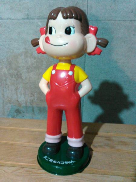 不二家　ペコちゃん人形　首ふり　希少！　