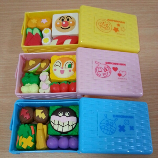 レア★アンパンマン お弁当パズル おままごと ばいきんまん 