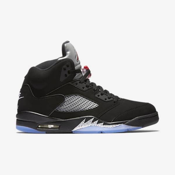 26.5cm NIKE AIR JORDAN 5 RETRO OG METALLIC SILVER BLACK 黒