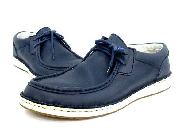 ビルケンシュトック パサデナ スニーカー レザー 42 ネイビー