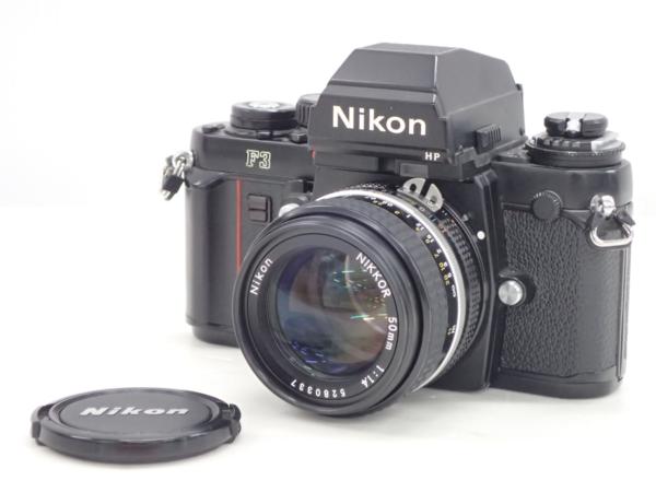 NIKON ボディ F3 HP + レンズ NIKKOR 50mm F1.4 ◇ 4615E-2 ☆ ニコン