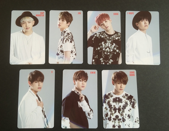 BTS 防弾少年団 『FOR YOU』 トレカ ☆ 7枚セット BTS 防弾少年団