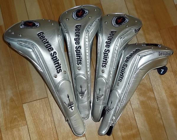 George Spirits ジョージスピリッツ ヘッドカバー 4個セット 銀