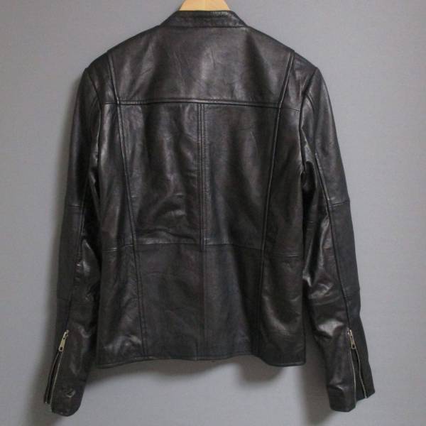 【roshell】ロシェル◆本革使用/レザー ライダースジャケット◆L