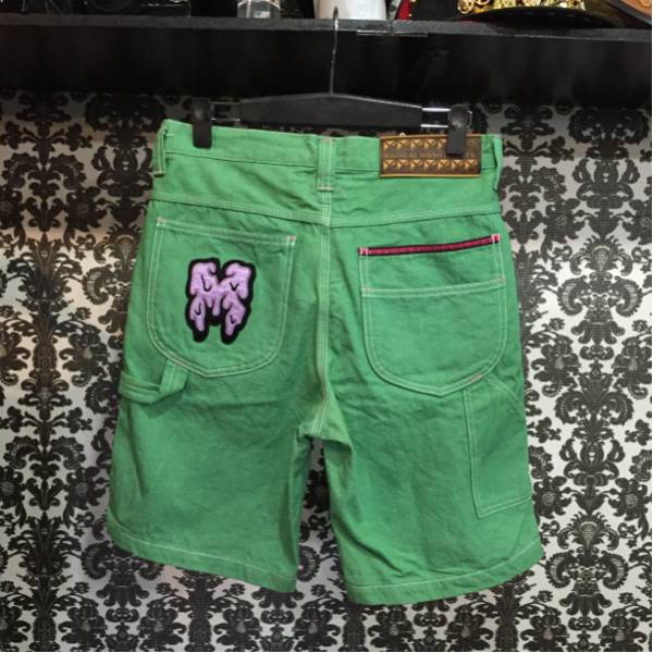 【マジカルモッシュミスフィッツ】ワッペンデニム★ハーフパンツ