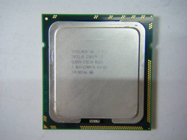 NB_CPU4388 Intel Core i7 950 3.06GHz/8M/4.8 SLBEN 完動品