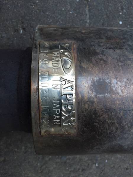 MAZDA RX7 fd3s スポーツ触媒 APEXI（アペックス）_2