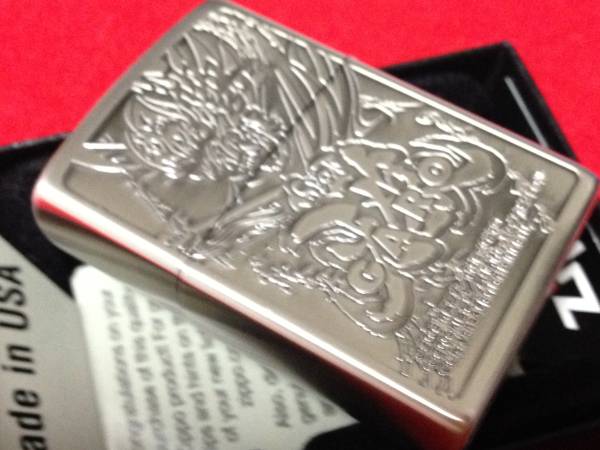 新品未使用品！ZIPPO 牙狼 ガロ 両面 装飾 三角形エンブレム_2