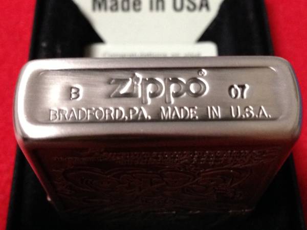 新品未使用品！ZIPPO 牙狼 ガロ 両面 装飾 三角形エンブレム_3