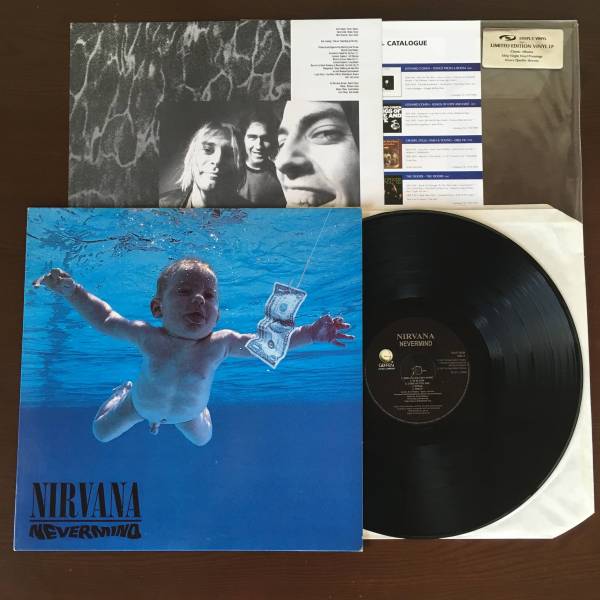 Nirvana Nevermind Vinyl LP ⁄ (US) – + UK nevermind(レコード)の