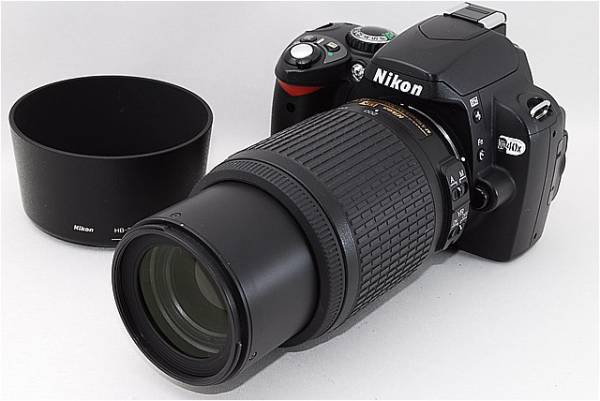 ★極上美品★ニコン Nikon D40x S2943回 55-200mm 手振 望遠 #57