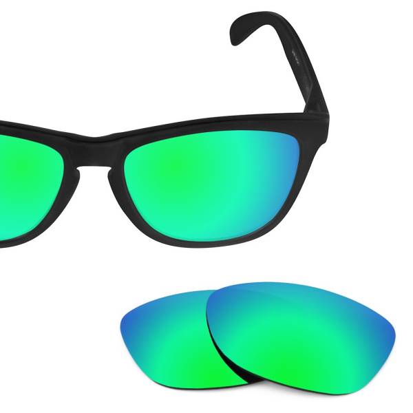 OAKLEY オークリー FROGSKINS フロッグスキン 偏光レンズ 緑 スポーツ
