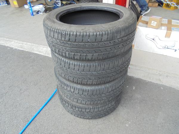 185 55 r15 ヨコハマの通販 185-55-15 BS製EP25 溝有り4本