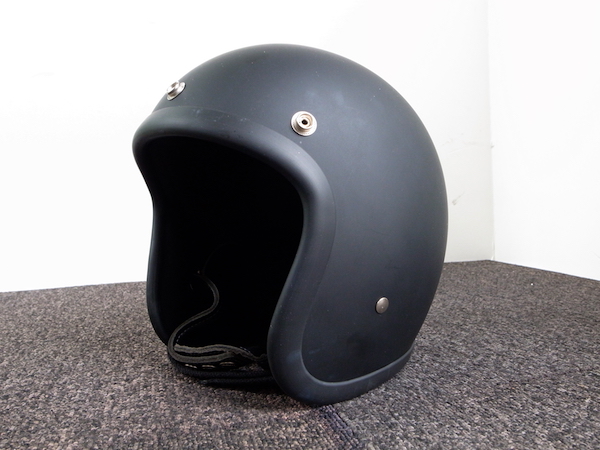 ☆新古TT&CO 500-TX スモールジェットヘルメット黒検BUCOBELL