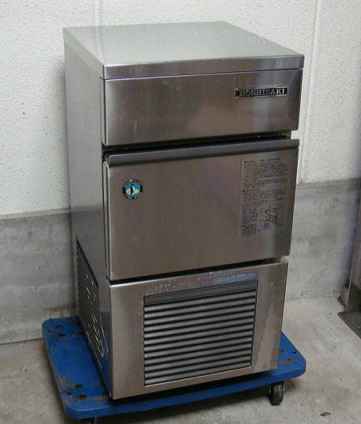 中古業務用ホシザキ星崎キューブアイス製氷機IM-20K作動良好厨房