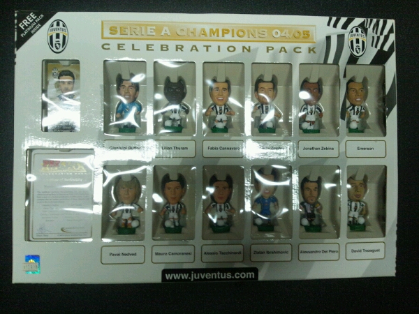 ユベントス ユベントス 04/05セレブレーションパック コリンシアン PRO