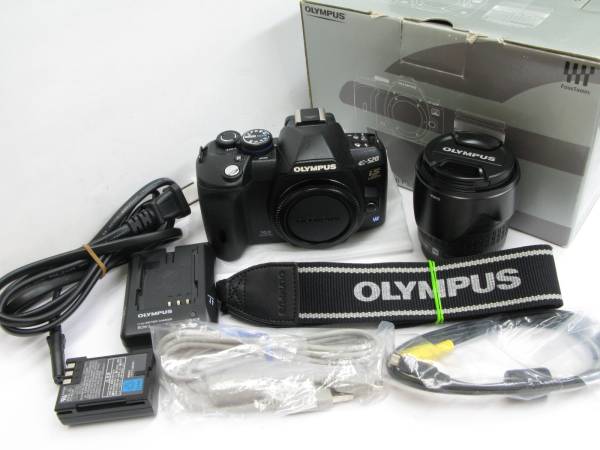 OLYMPUS E-520 レンズキット 14-42mm 動作確認済 A5 OLYMPUS E-520 iS
