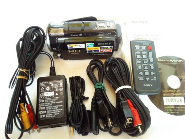 美品 SONY HDビデオカメラ HDR-CX560V/B （ブラック） 海外版 ☆美品