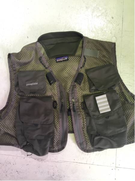 patagonia メッシュ フィッシング ベスト #M 2回使用美品 アクセサリー