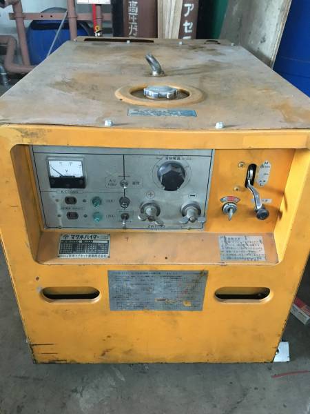 溶接機 ジャンク ジャンク品新ダイワ エンジン溶接機 発電機 EGW150MS