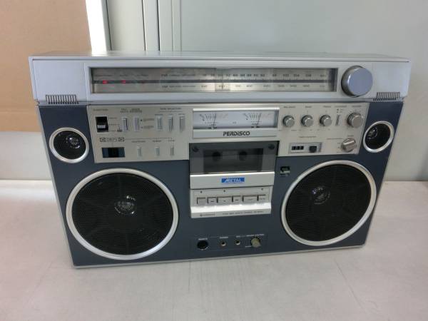 定番，大得価 ☆HITACHI ラジカセ TRK-8600 動作品☆
