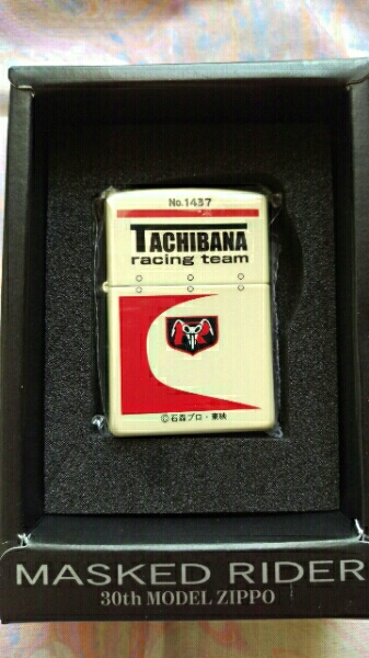 限定　仮面ライダー　立花レーシングチーム　石原プロ　Zippo_1