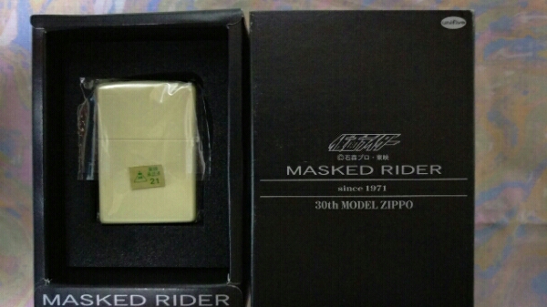 限定　仮面ライダー　立花レーシングチーム　石原プロ　Zippo_2