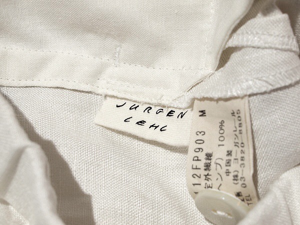 ヨーガンレール シルク36% 8万 ヨーガンレール JURGEN LEHL 11SS