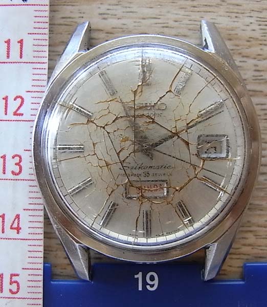 SEIKO セイコーマチック 6218 35石 自動巻き ジャンク