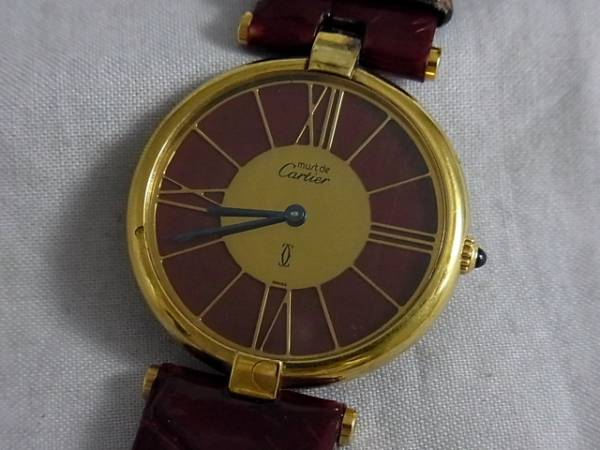 CARTIER　カルティエ　紳士クオーツ　２０