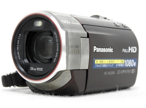 Panasonic ビデオカメラ HC-V620M ブラウン HC-V620M 概要 - デジタル