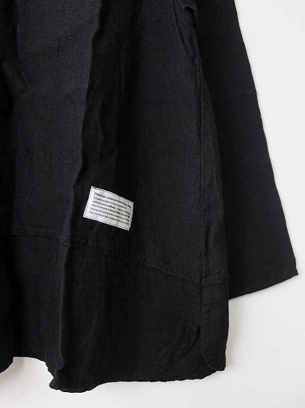 cheer チアー 札幌浅草 製品染めリネンフレアプルオーバー*長袖