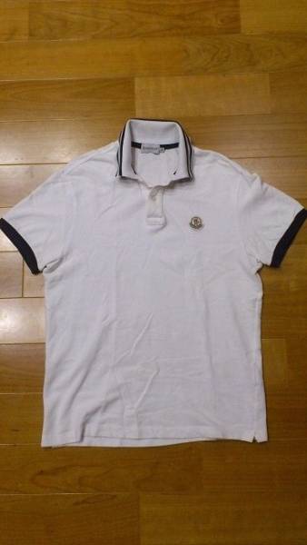 ★モンクレール★半袖ポロシャツ★サイズM★定番★格安★中古★