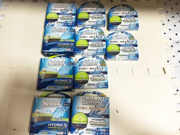 ●計60枚●Schick シックハイドロ5プレミアム パワーセレクト