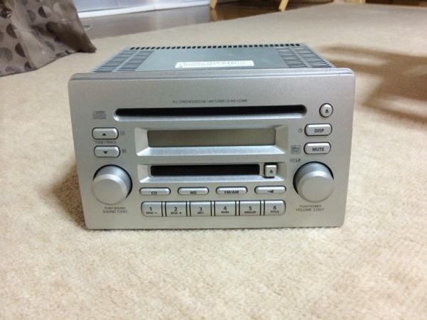 MH21ワゴンR純正CD.MDデッキ！中古